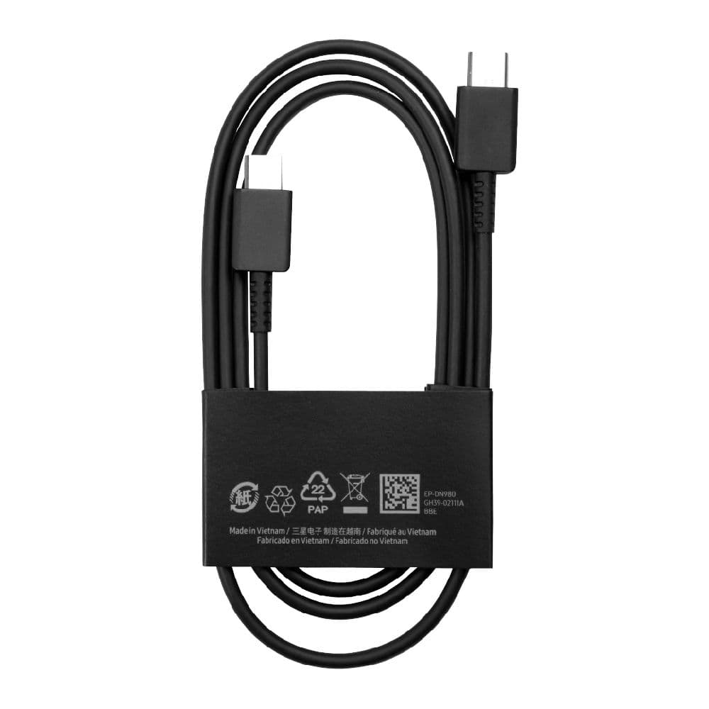 【Samsung 三星】三星製造 A系列適用 雙Type-C 快充充電線 / 袋裝