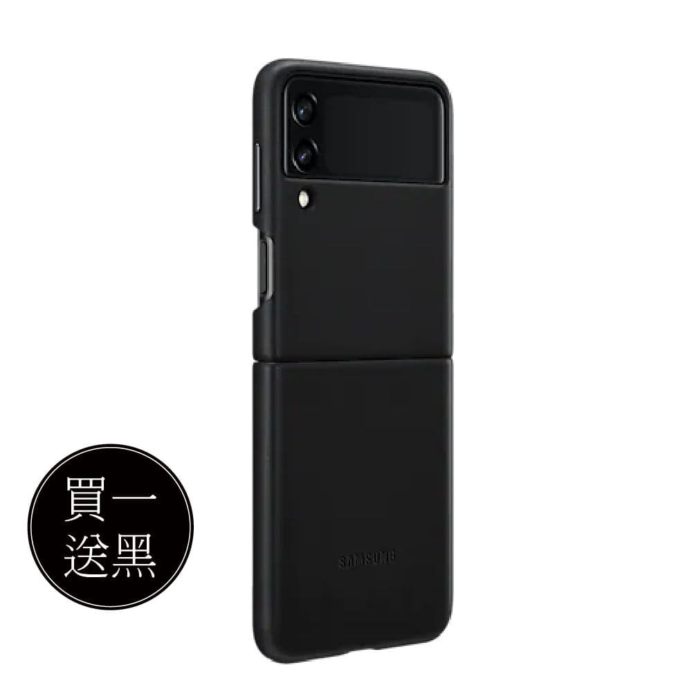 【Samsung 三星】買一送一 Galaxy Z Flip3 5G 原廠皮革背蓋 (EF-VF711L)