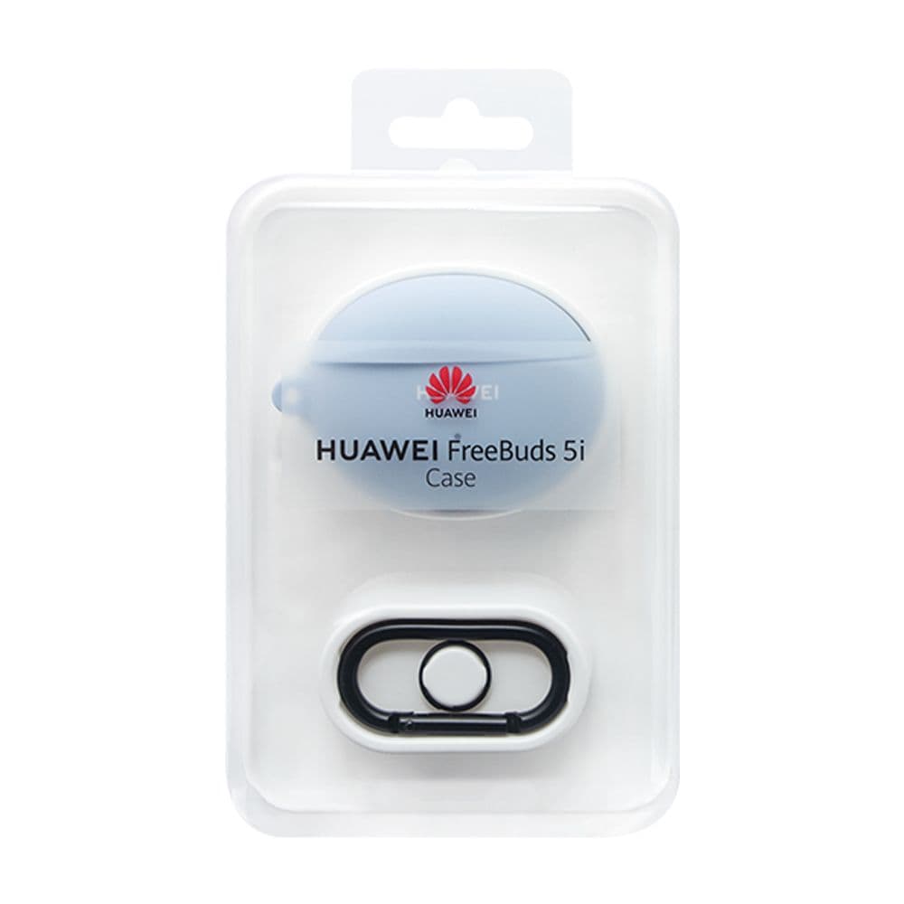 【HUAWEI 華為】原廠 Freebuds 5i 保護套 - 淺藍色 (盒裝)