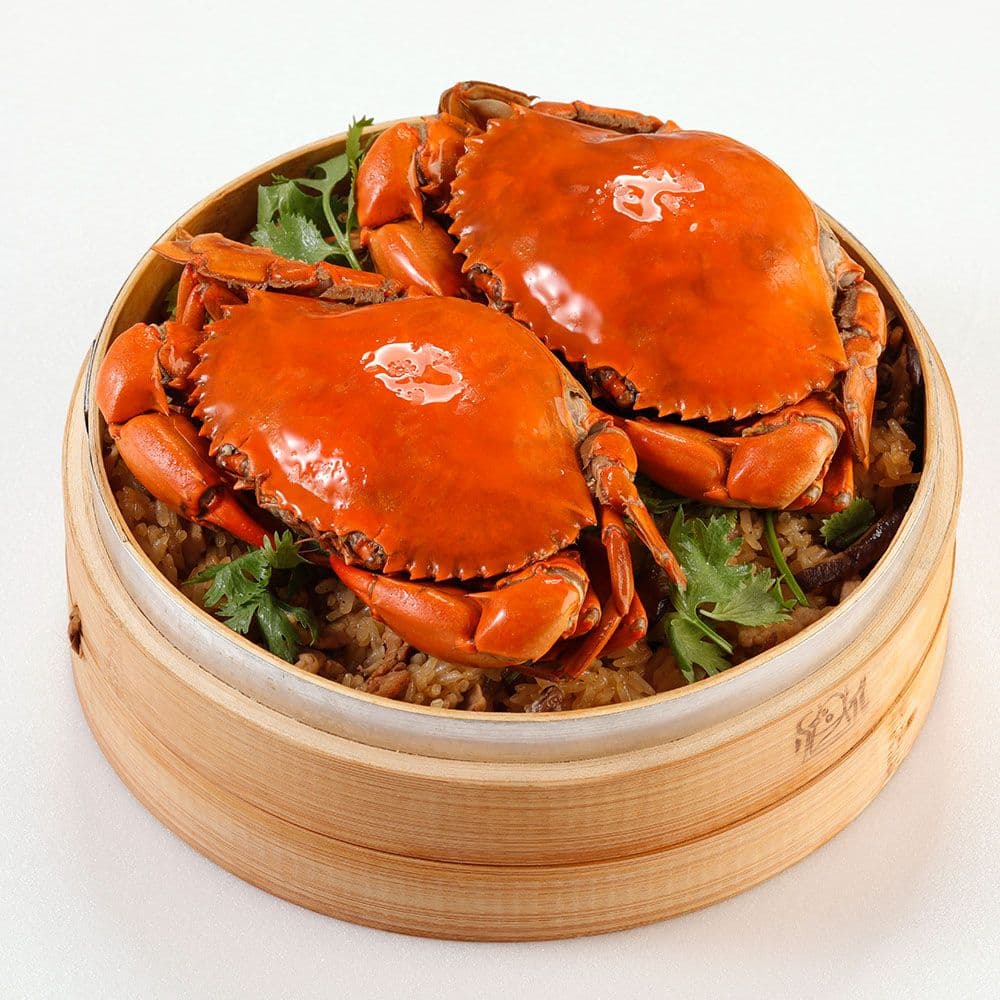 【華得水產】熟凍爆蛋特大紅蟳 4隻(230-250g)