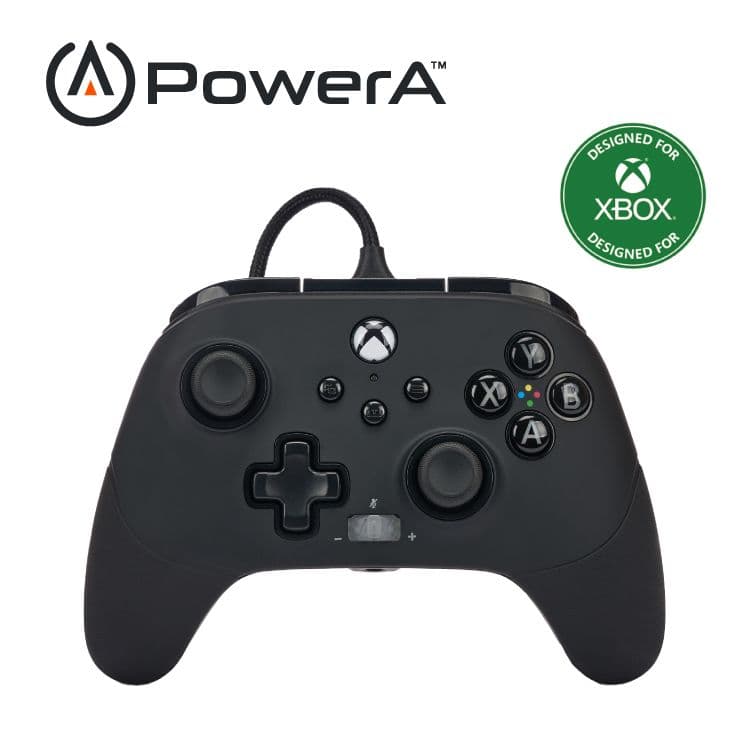【PowerA】|XBOX 官方授權|菁英款有線遊戲手把(XBGP0062-01) - 黑色