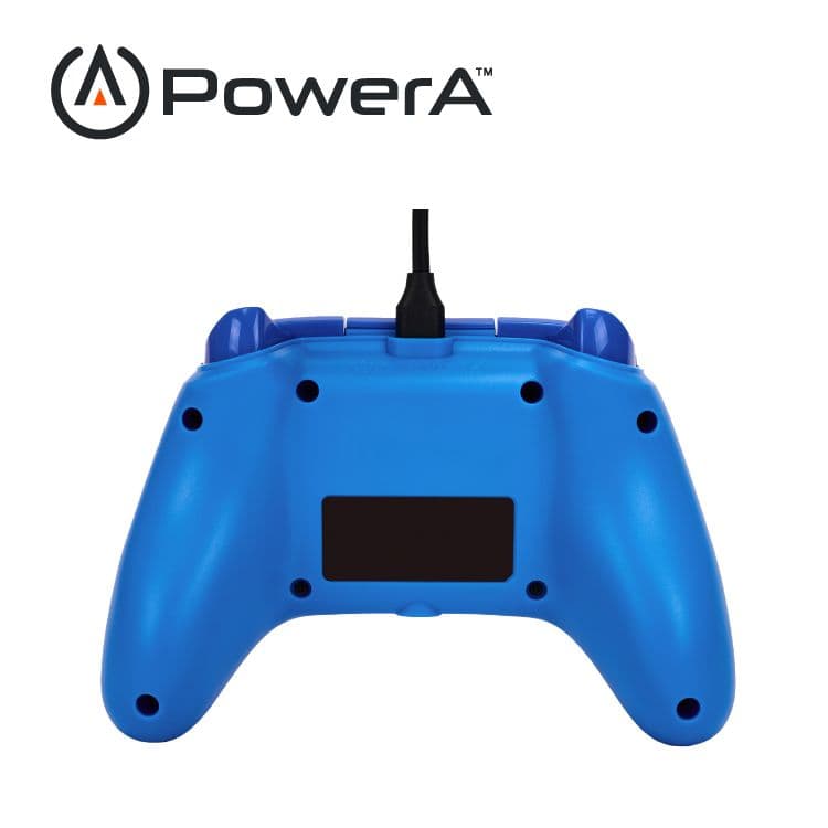 【PowerA】|XBOX 官方授權|有線遊戲手把(1519367-01)  - 藍