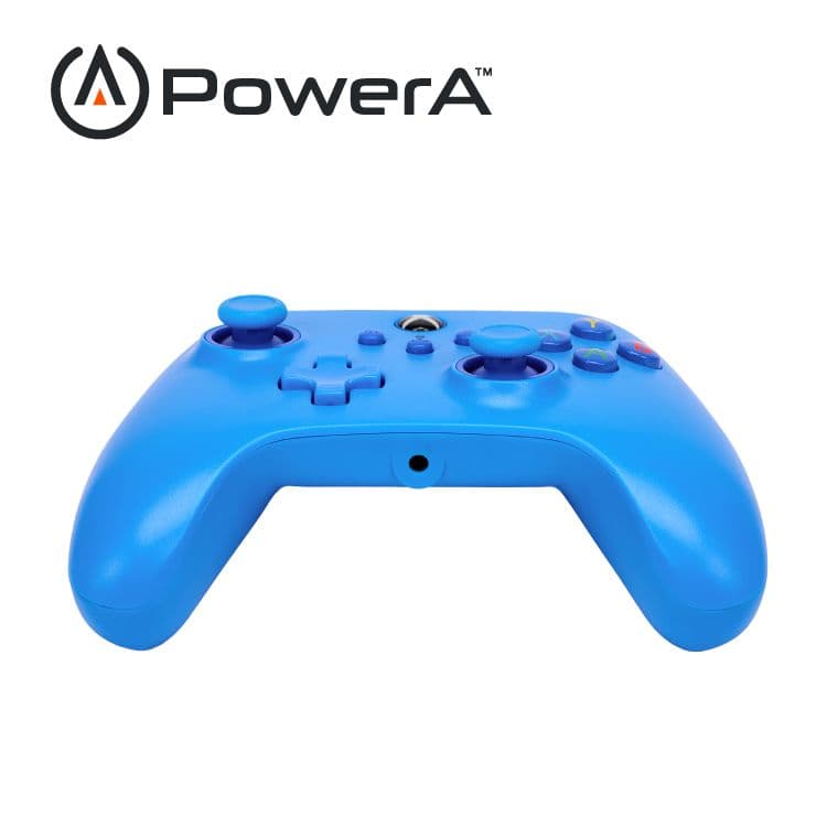 【PowerA】|XBOX 官方授權|有線遊戲手把(1519367-01)  - 藍
