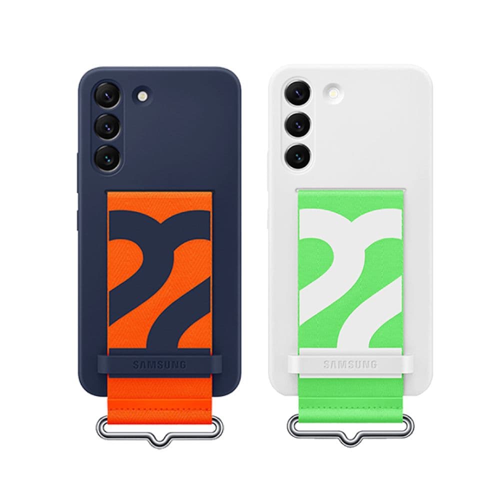 【Samsung 三星】Galaxy S22 5G 原廠矽膠薄型背蓋 ( 附指環帶 )