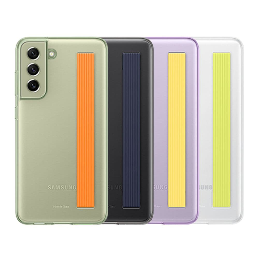 【Samsung 三星】Galaxy S21 FE 5G 原廠薄型背蓋(附指環帶)