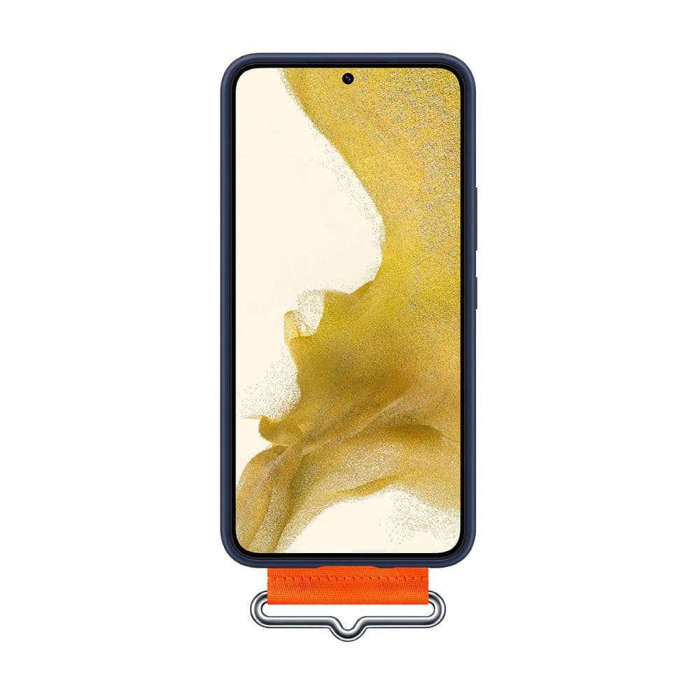 【Samsung 三星】Galaxy S22 5G 原廠矽膠薄型背蓋 ( 附指環帶 )