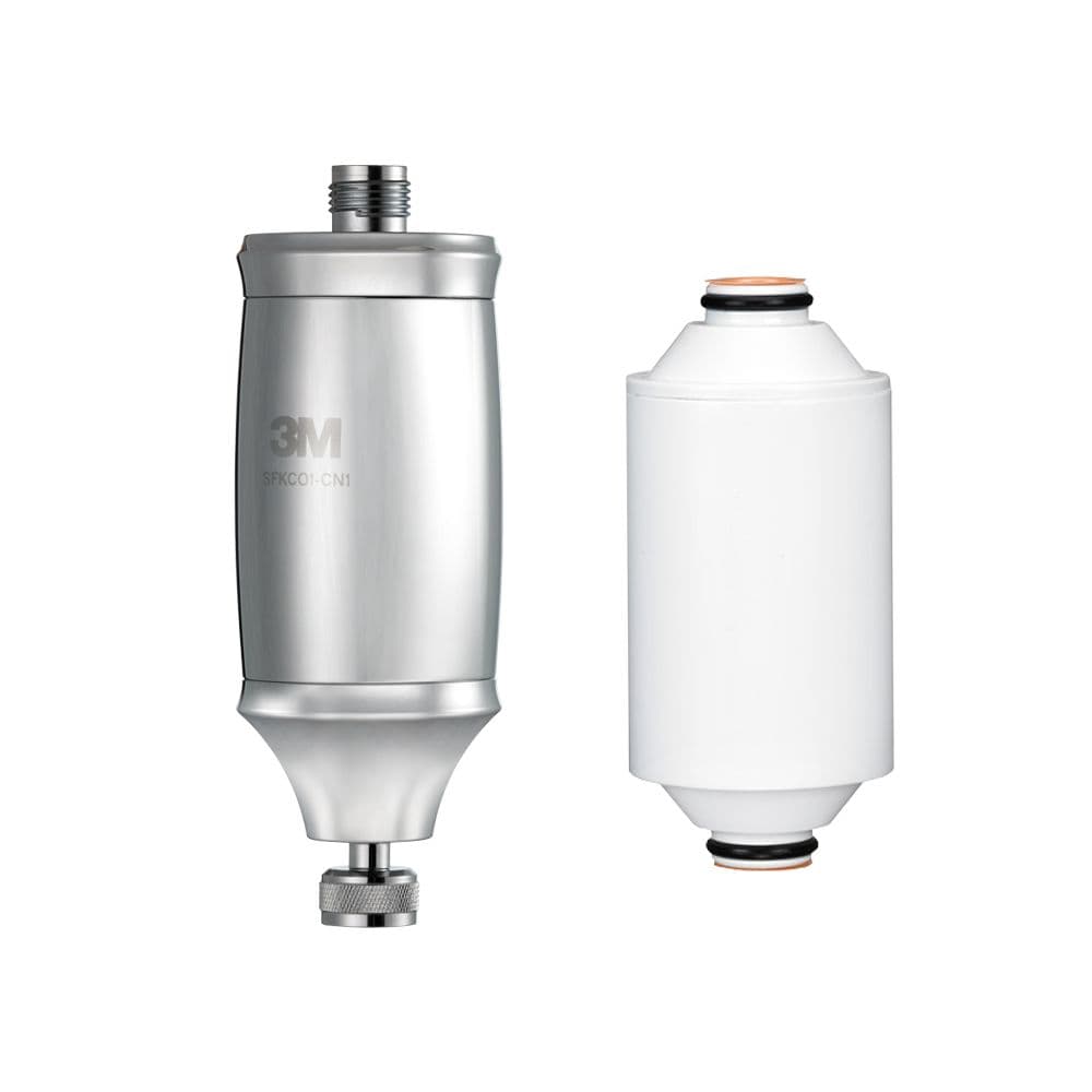 【3M】全效沐浴過濾器超值組 含過濾器1入+濾芯3入
