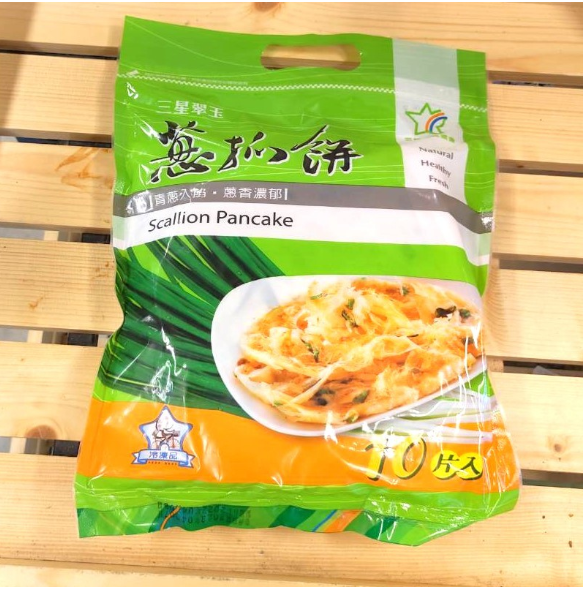 【宜蘭縣農會】三星地區農會翠玉蔥抓餅1400g(10片/包)