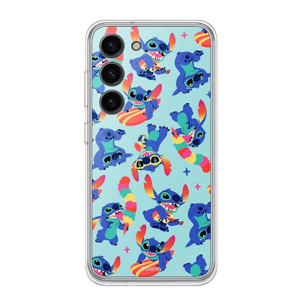 【Samsung 三星】原廠 S23 史迪奇聯名背板TOS911 (適用邊框背蓋兩用保護殼)