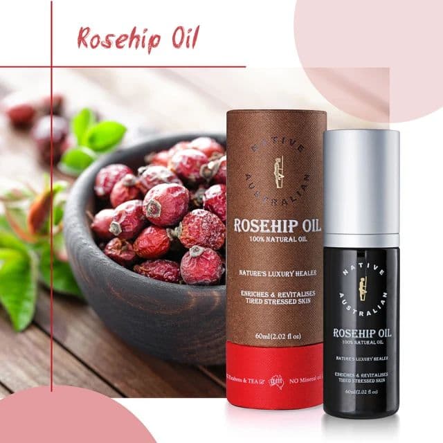 【澳洲 Native】專業等級-純野玫瑰果油(2 入組 60ml/瓶)