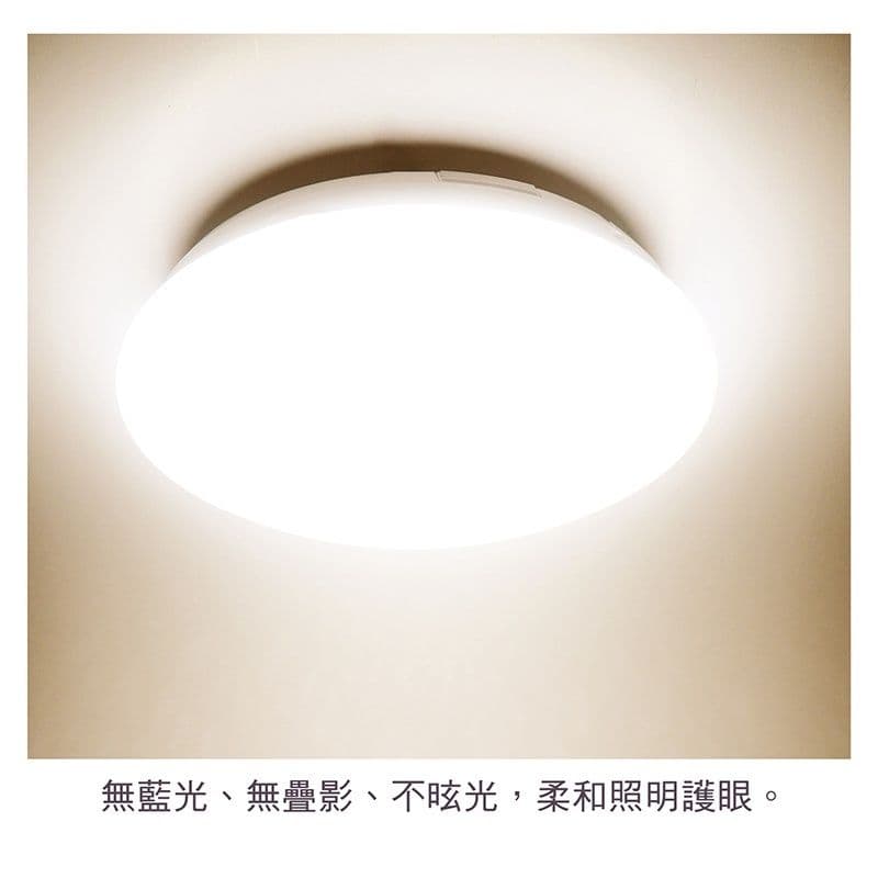 【太星電工】LED高亮度吸頂燈20W/暖白光 WH920L