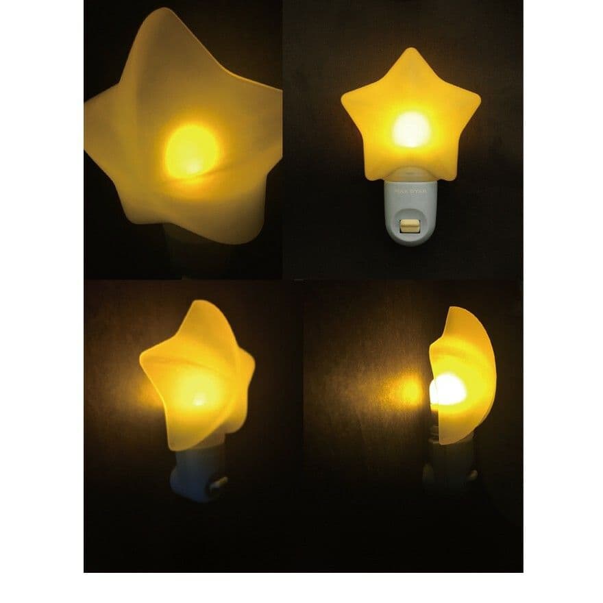 【太星電工】愛麗絲星星小夜燈(6入)