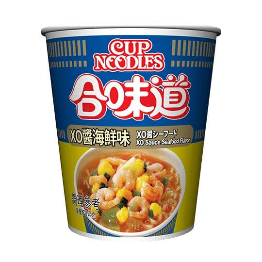 【NISSIN 日清】合味道XO醬海鮮味杯麵(12入/箱)