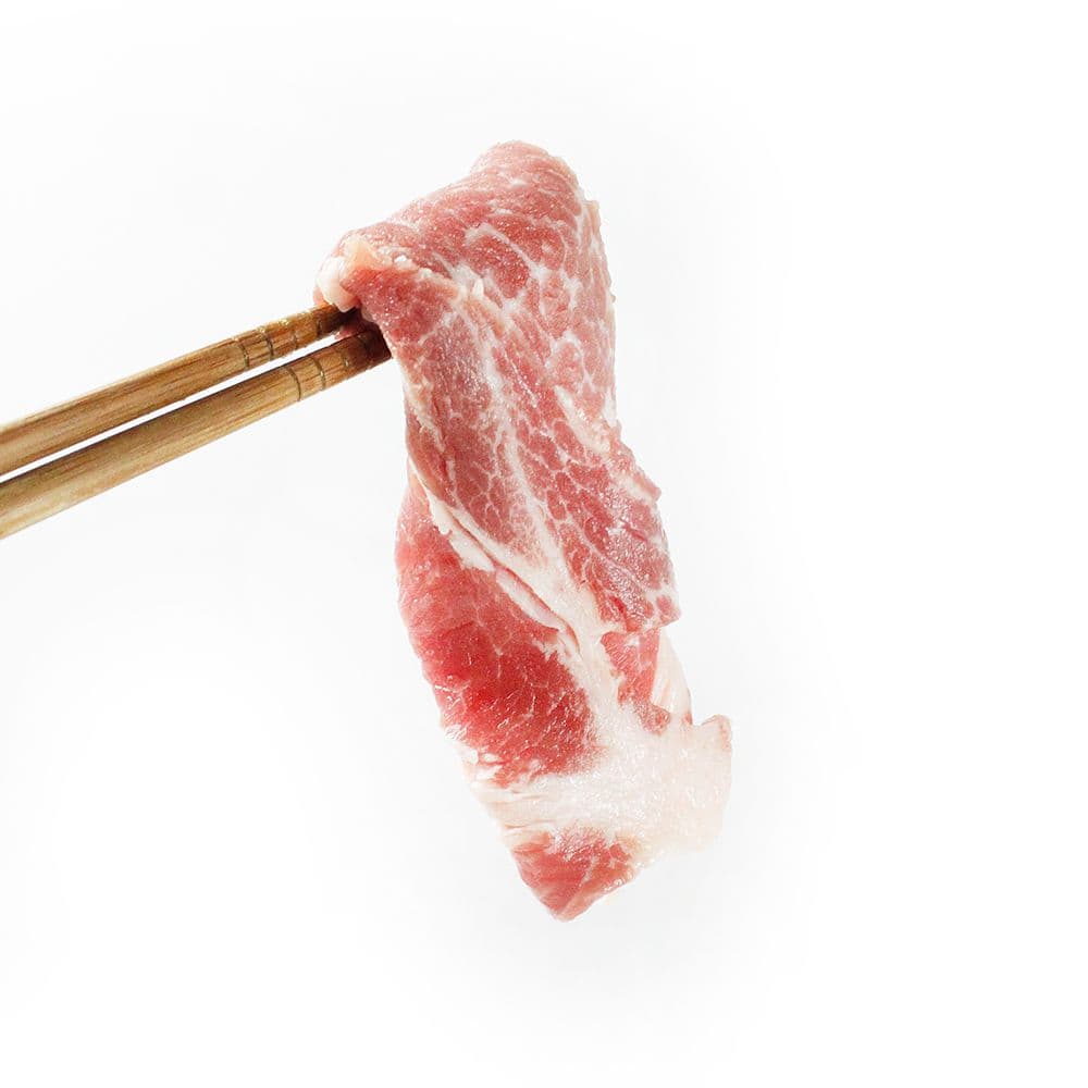 【那魯灣】台灣肩胛梅花豬肉切片 10包(300g/包)