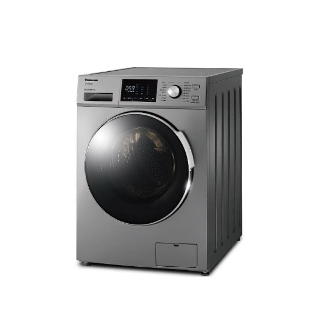【Panasonic 國際牌】12KG 洗脫烘變頻滾筒洗衣機 NA-V120HDH-G晶漾銀
