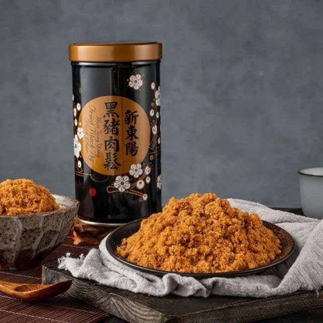 【新東陽】經典黑豬肉鬆255g*4罐 鮭魚鬆180g*4罐