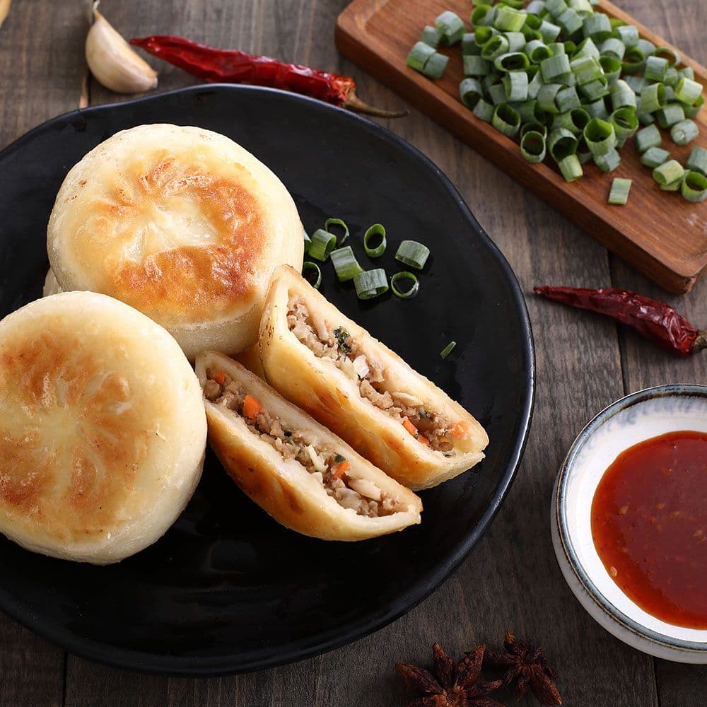 【良金牧場】牛肉餡餅10包(320g/4顆/包)