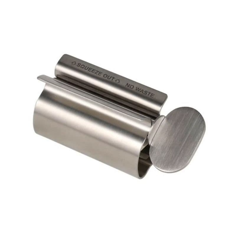 【DULTON】日本 不鏽鋼 極簡工業風 絞轉擠牙膏器 護手霜擠壓器 洗面乳擠壓器