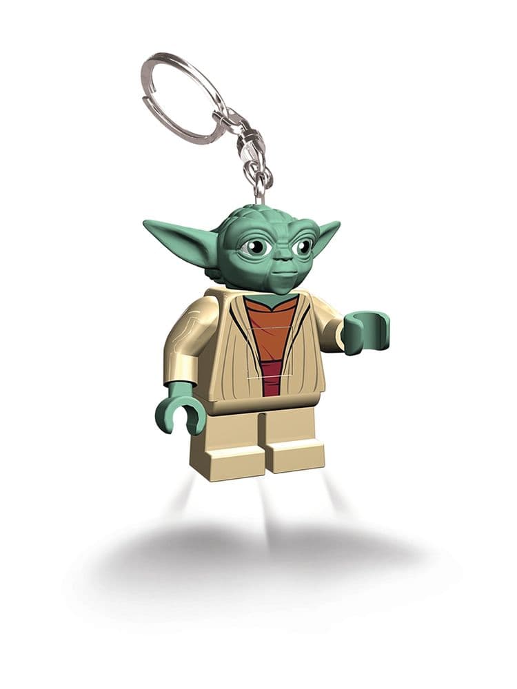 【LEGO 樂高】磚星球〡 星際大戰 尤達 LED 鑰匙圈