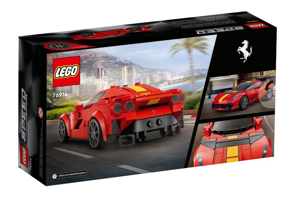 【LEGO 樂高】磚星球〡 76914 Speed系列 法拉利812 Competizione Ferrari 812 Competizione