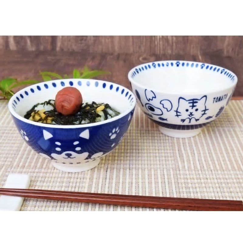 【SHINA CASA】日本製 柴犬/貓咪茶碗 飯碗 湯碗 餐具 餐碗