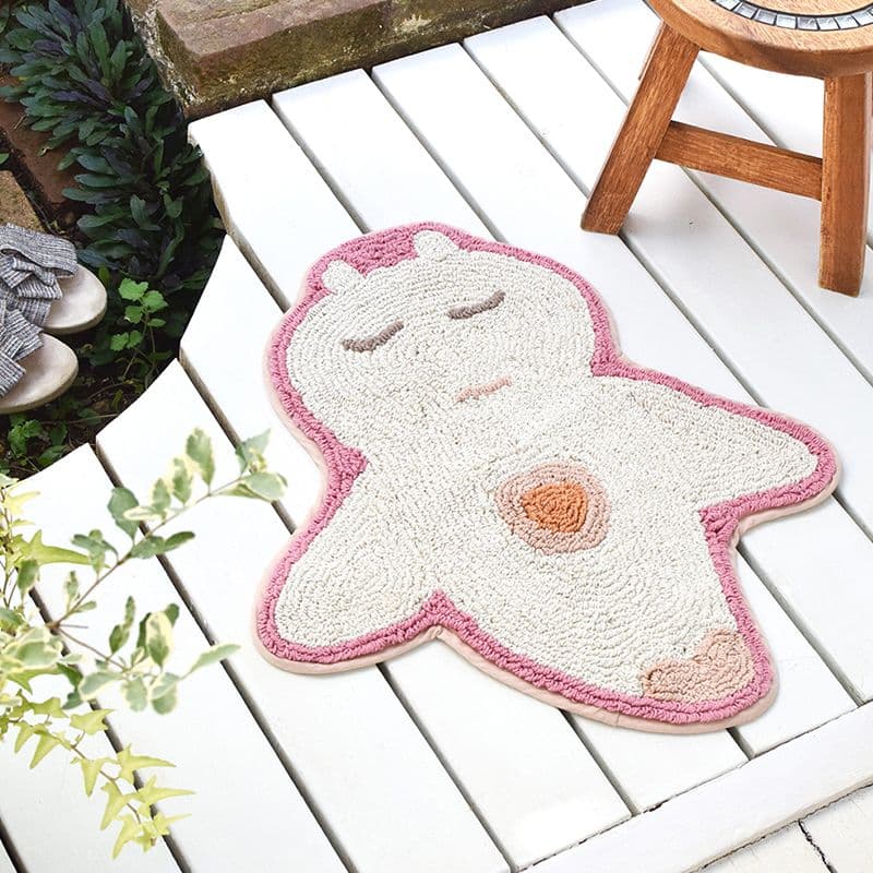 【Tomo Corporation】日本 海底動物 海天使/鯨鯊/翻車魚/鬼蝠魟/鯨魚 地墊 腳踏墊