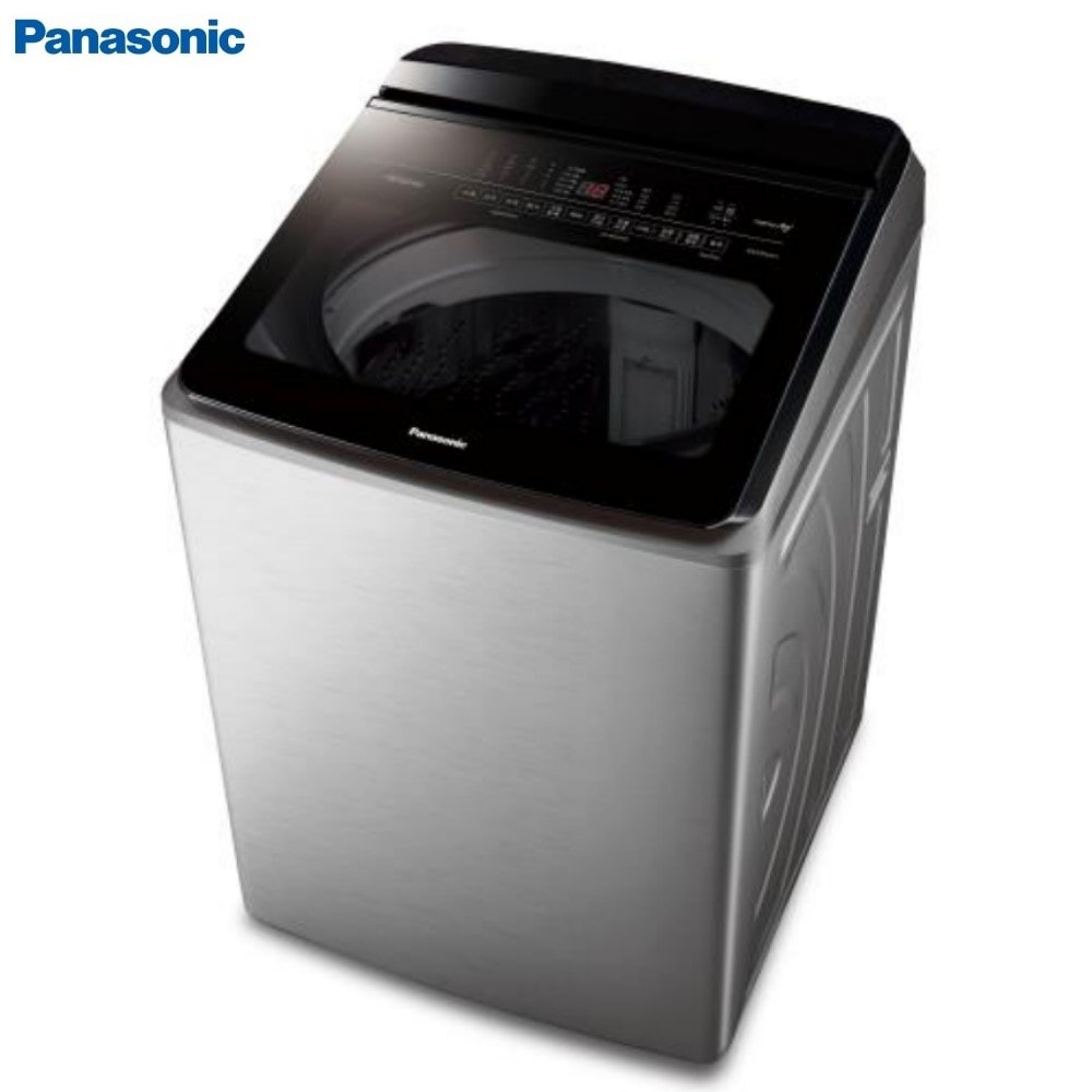 【Panasonic 國際牌】ECONAVI 22kg變頻直立式洗脫洗衣機 NA-V220NMS -含基本安裝+舊機回收