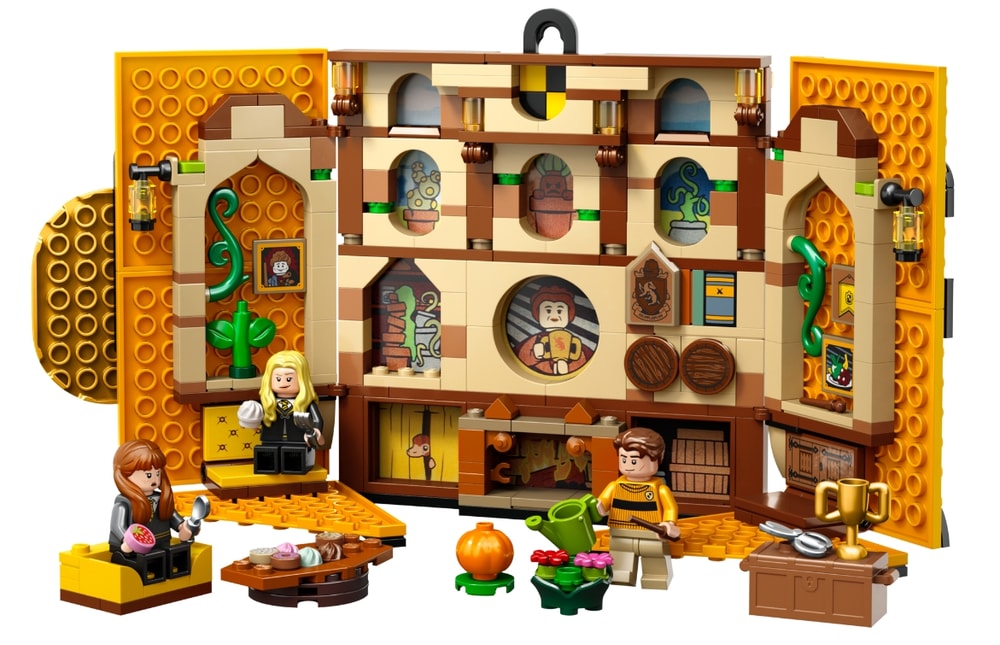 【LEGO 樂高】磚星球〡 76412 哈利波特 赫夫帕夫 學院院旗 Hufflepuff™ House Banner
