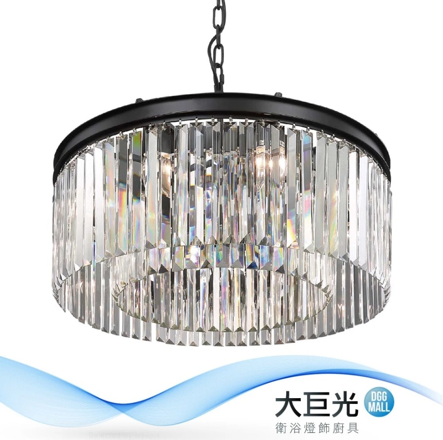 【大巨光】典雅風-E14 -10燈水晶燈吊燈(MF-0961)