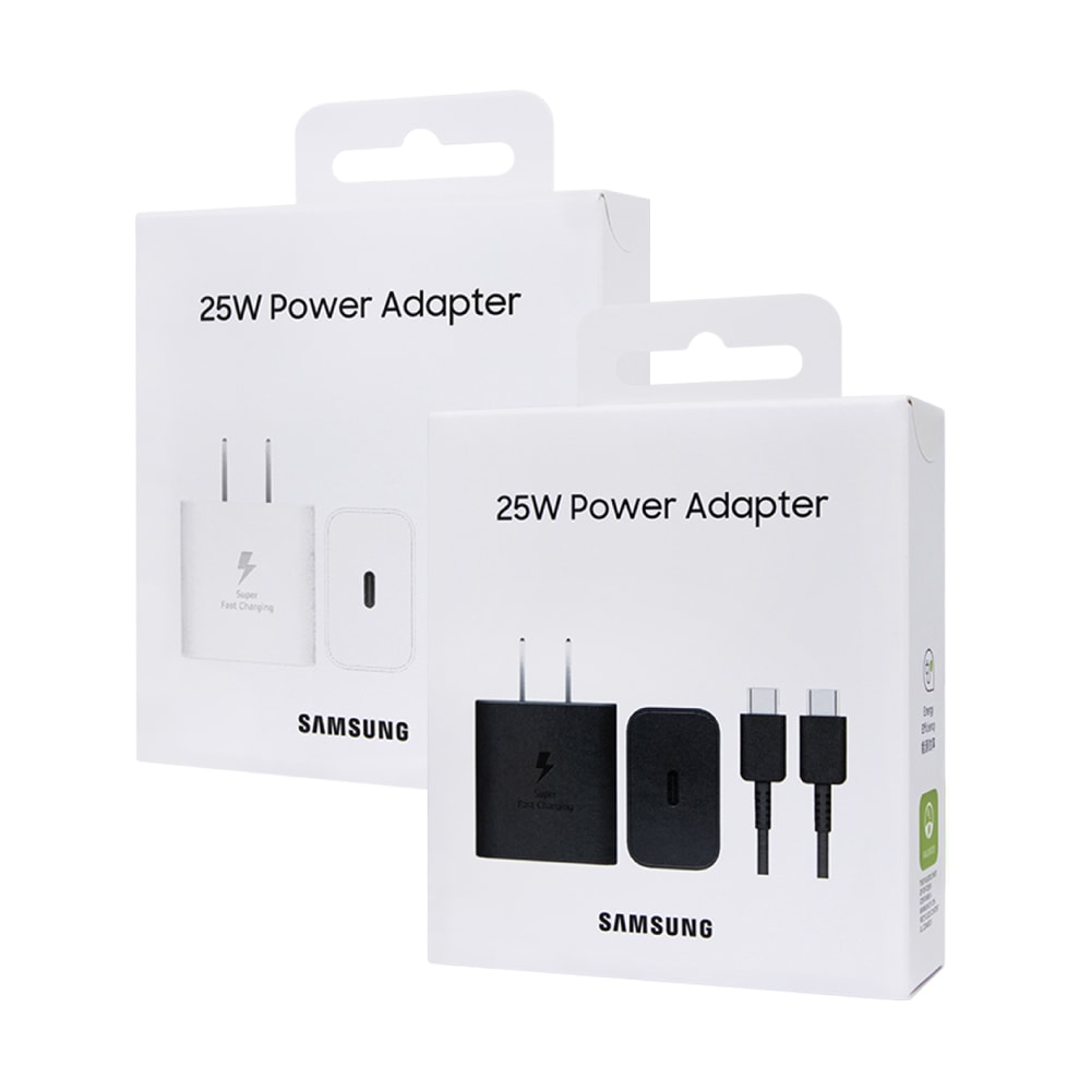 【Samsung 三星】原廠新款 25W 超級快充+雙Type C線組 - 支援S25 S24系列【T2510 / 盒裝】