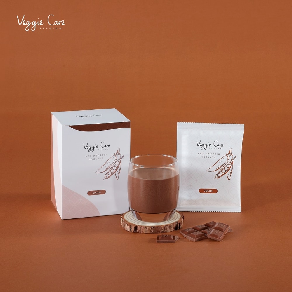 【Veggie Care 素學系】豌豆波叮艿昔 (15包入/盒)(芝麻口味/香濃可可口味)(免運費)