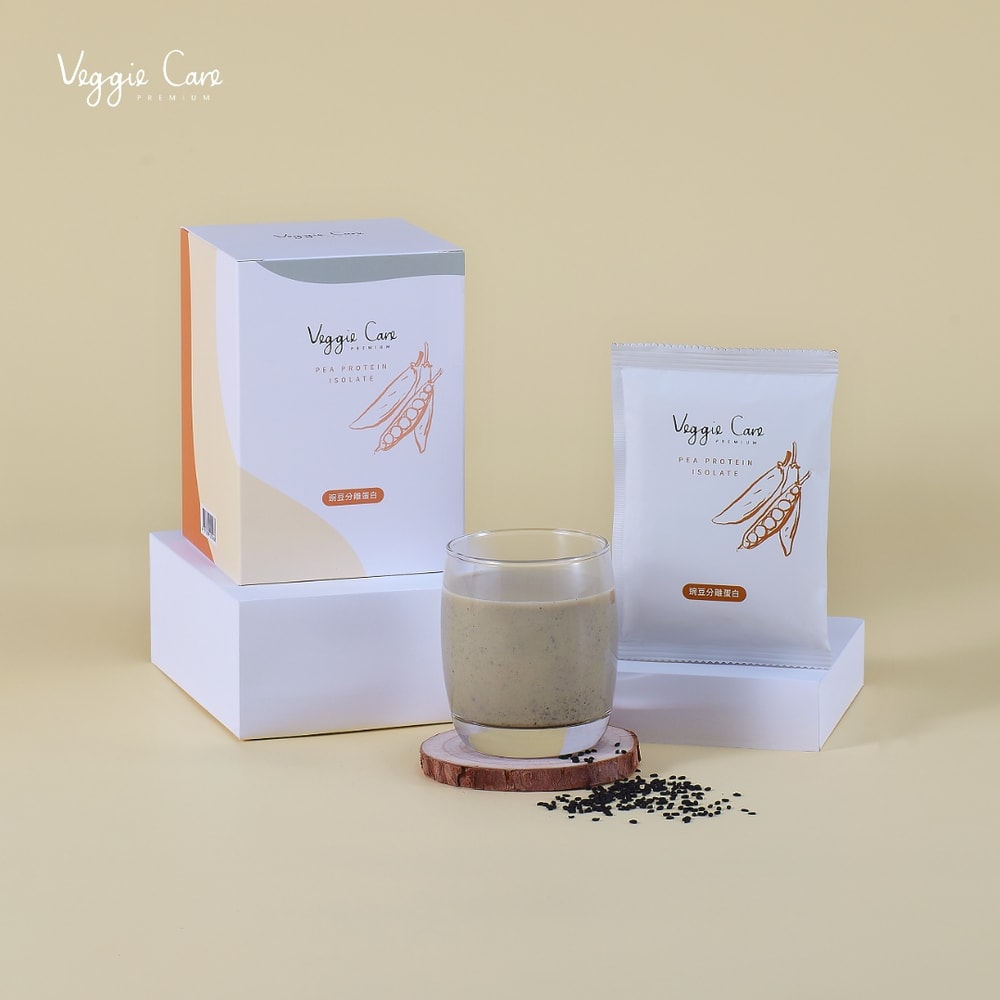 【Veggie Care 素學系】豌豆波叮艿昔 (15包入/盒)(芝麻口味/香濃可可口味)(免運費)