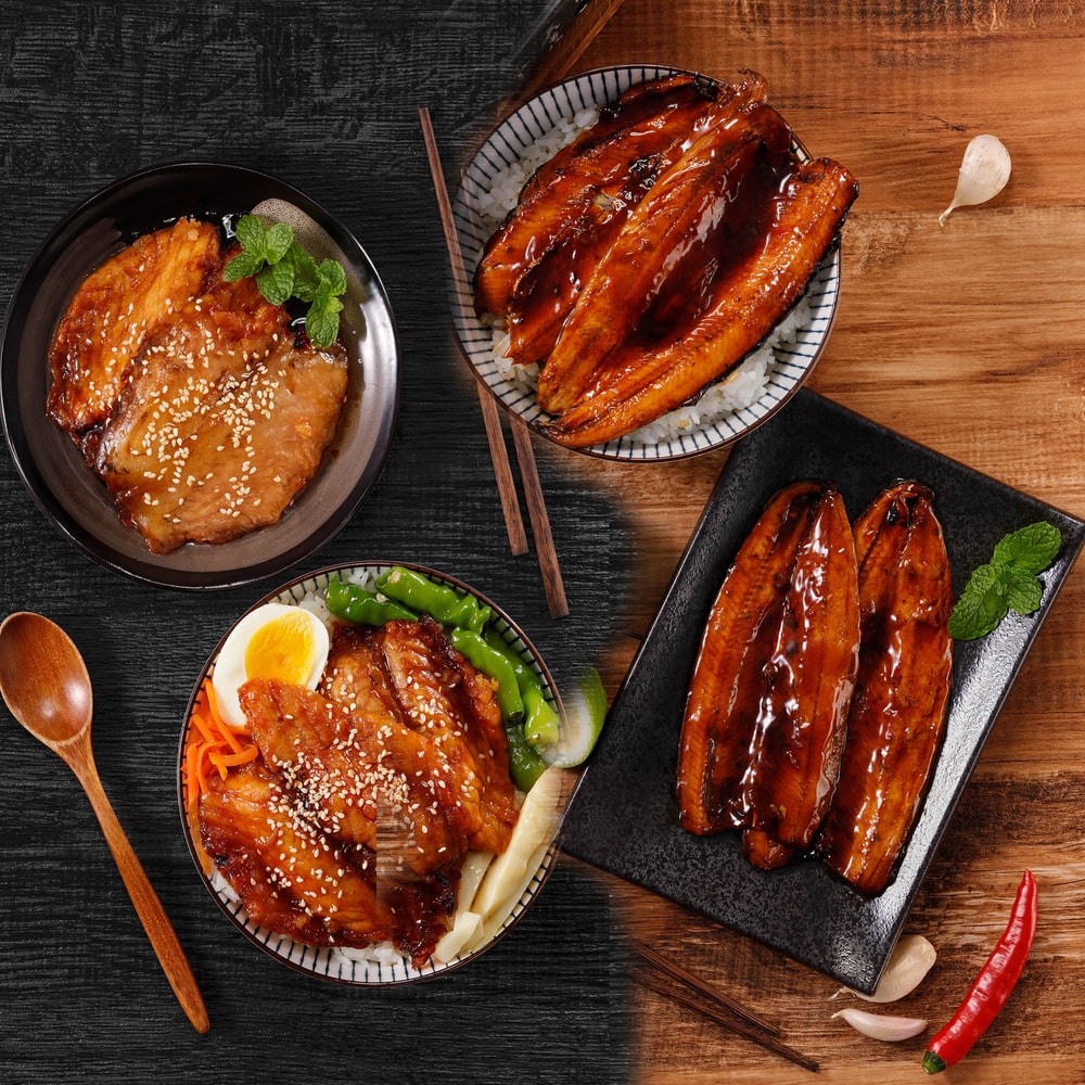 【華得水產】蒲燒秋刀魚6包+蒲燒鯛魚6包(共12包)