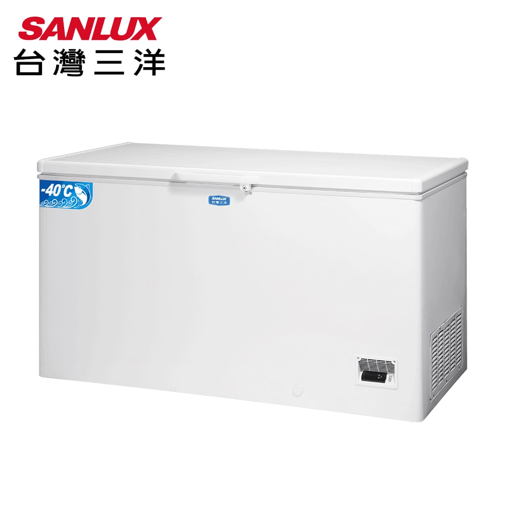 【SANLUX 台灣三洋】400公升上掀式-40度超低溫冷凍櫃SCF-DF400