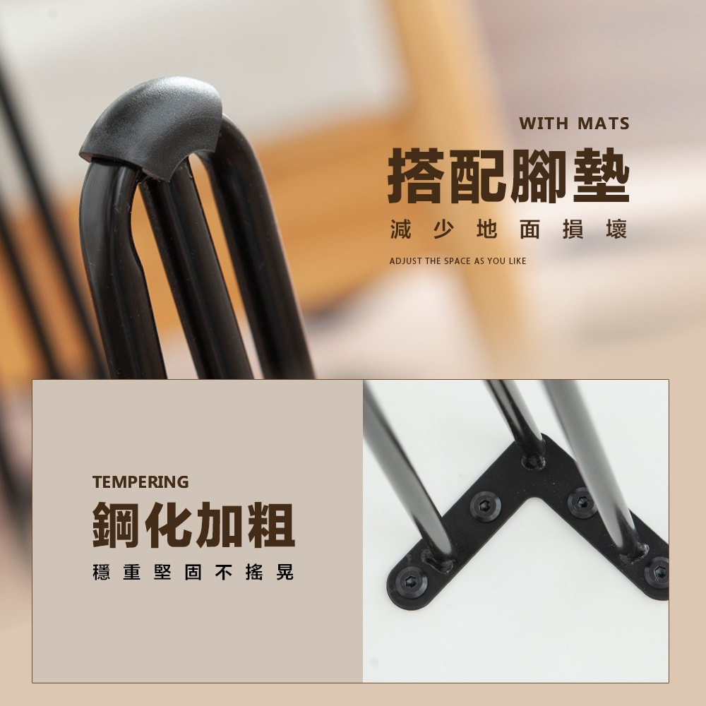 【FL 生活+】木冶山居鍛鑄圓形茶几-雙層-60公分(WO-014)