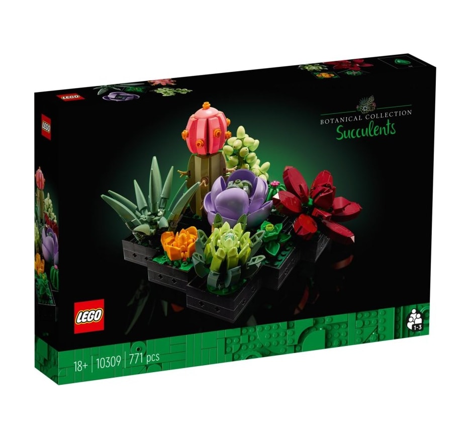 【LEGO 樂高】磚星球〡10309 創意系列 多肉植物 Succulents(8/1開始出貨)