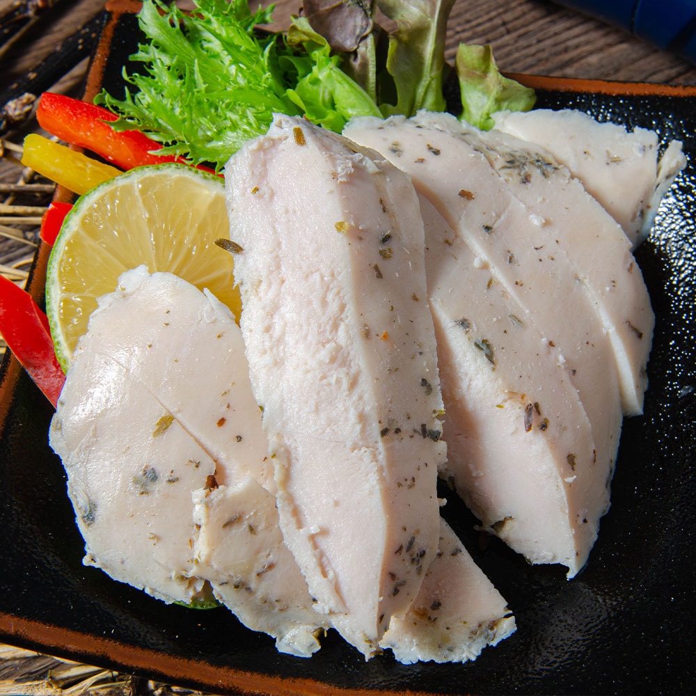 【鮮綠生活】(免運組)舒肥雞胸肉100克/包,5種口味(原味/日式椒鹽/台式香蔥/義式香草/紐澳良) 組合共20包