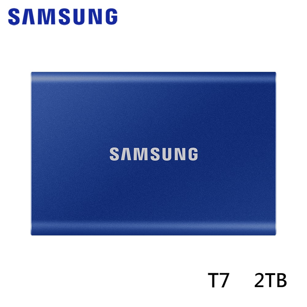 【Samsung 三星】T7 2TB USB3.2移動固態硬碟