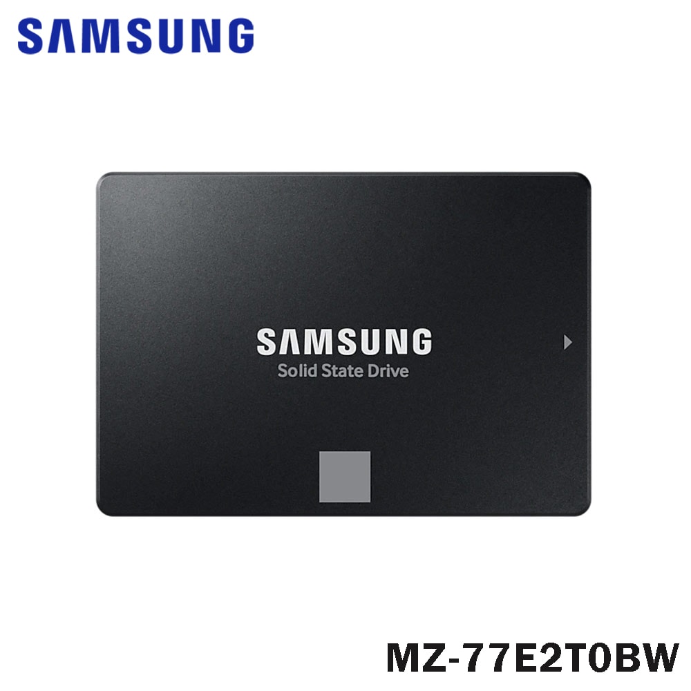 【Samsung 三星】SSD 870 EVO 2TB 2.5吋 固態硬碟(MZ-77E2T0BW)公司貨