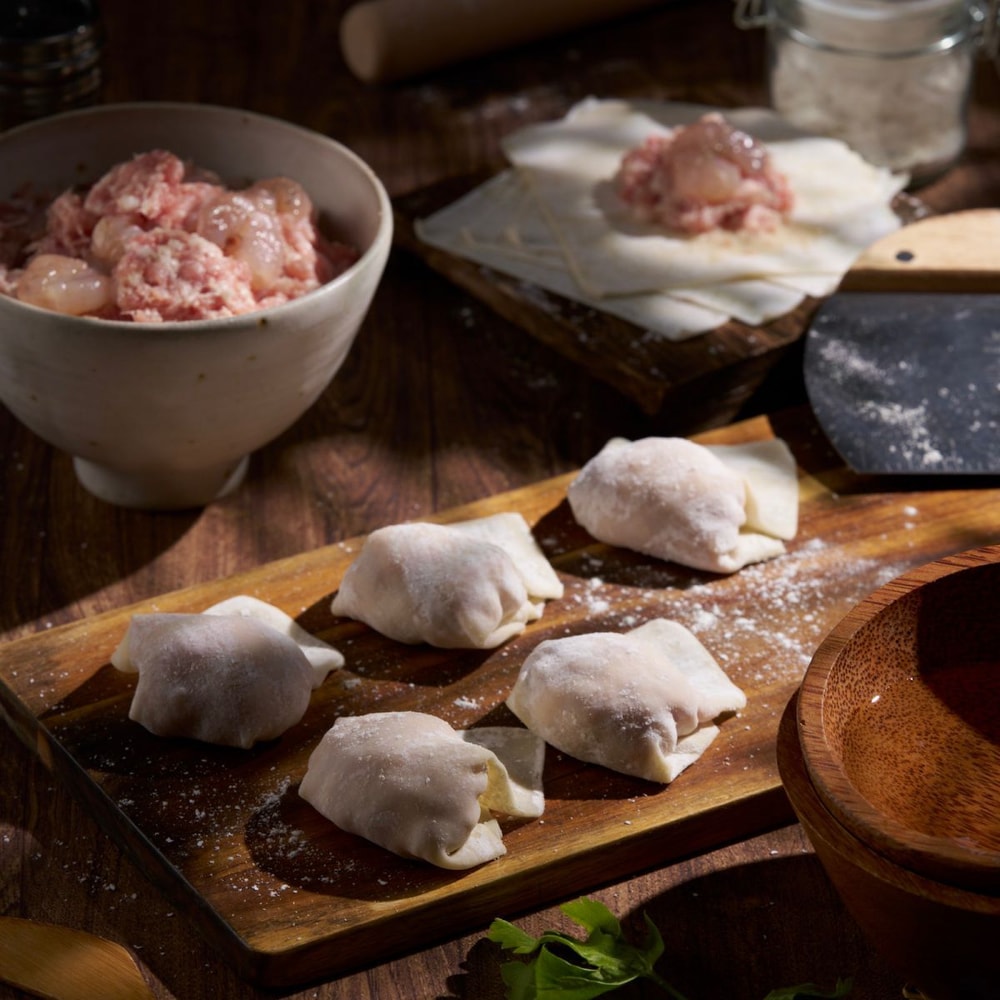 【台灣好漁】鮮蝦豬肉手工餛飩 160公克 8顆/盒 (共3盒)