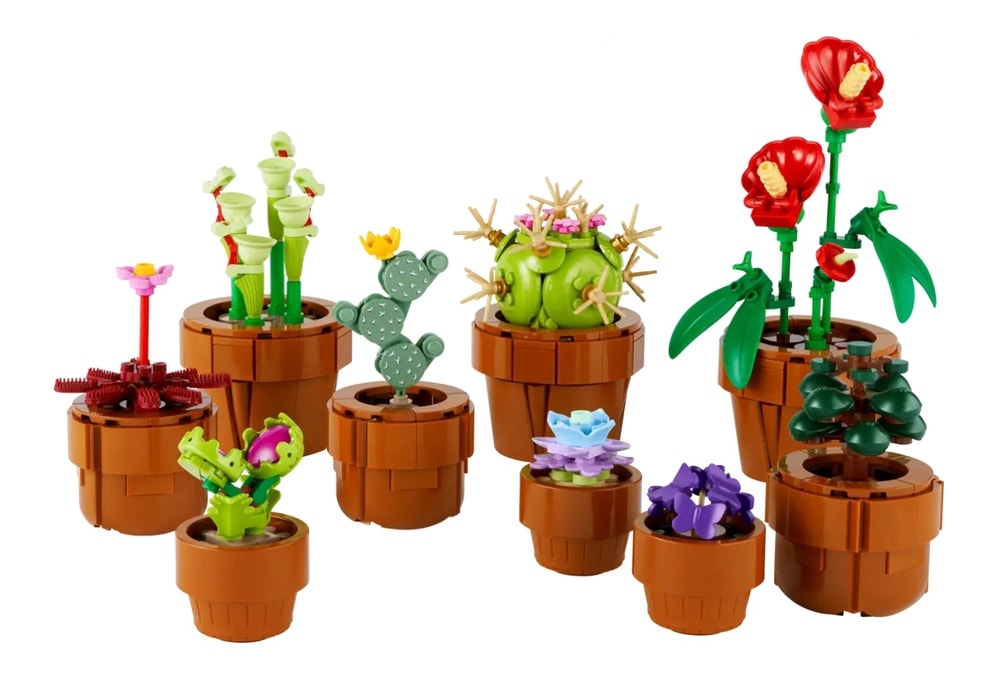【LEGO 樂高】磚星球〡 10329 ICONS™ 迷你盆栽 Tiny Plants