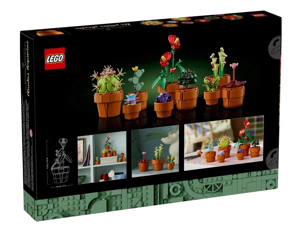 【LEGO 樂高】磚星球〡 10329 ICONS™ 迷你盆栽 Tiny Plants