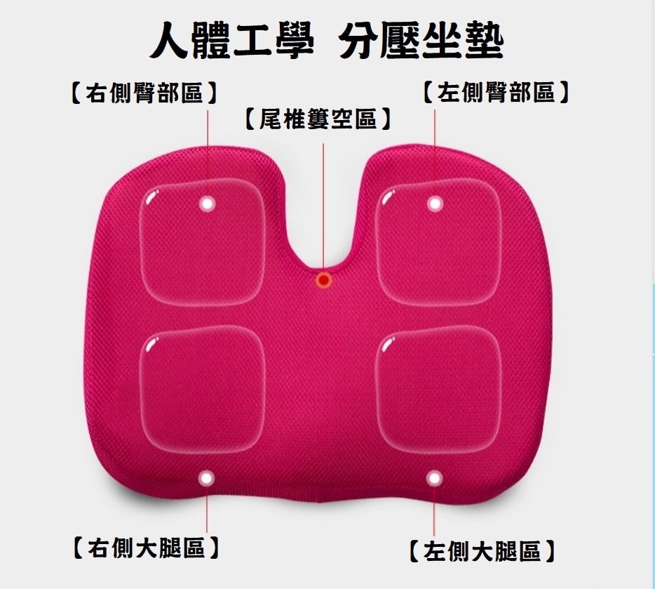 【HTGC】加寬加厚凝膠坐墊/加厚減壓/久坐不熱/透氣網布/方便拆洗(記憶墊/坐墊/電腦椅墊/辦公椅坐墊/座墊)