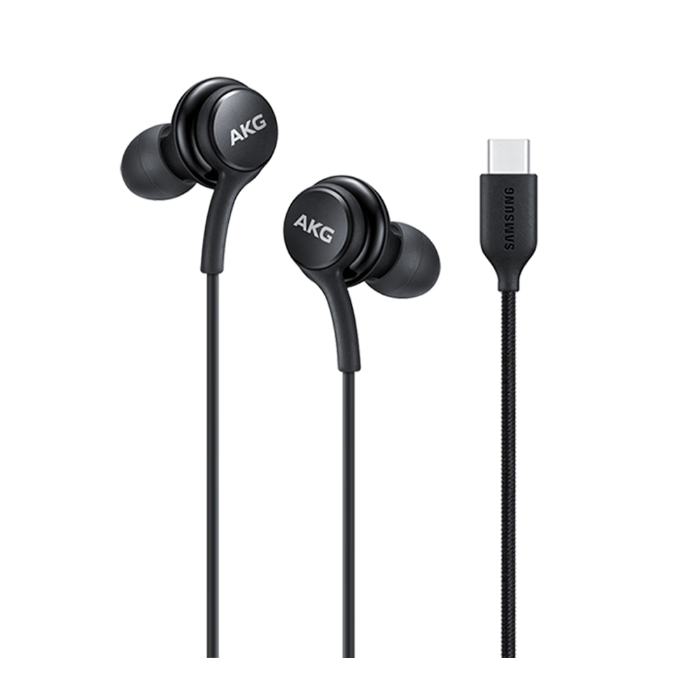 【Samsung 三星】原廠 Type C 耳機 AKG 調校-黑 / EO-IC100 (台灣公司貨)