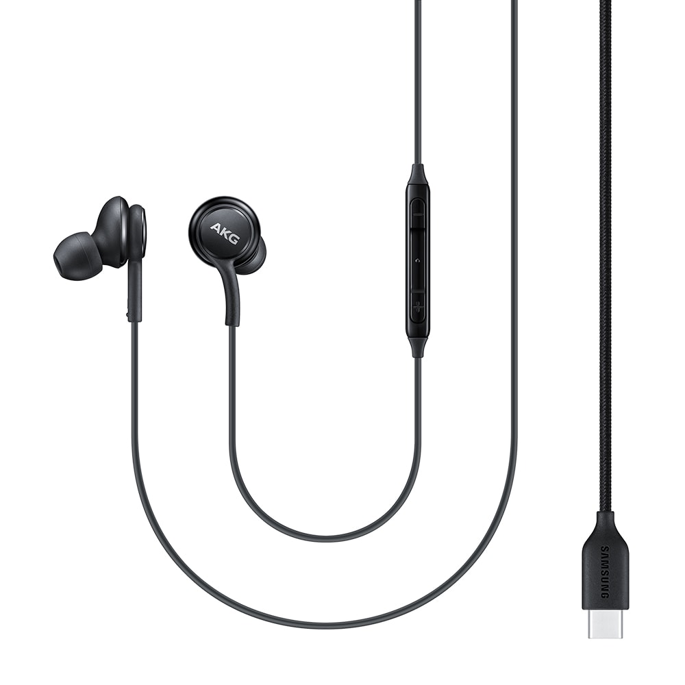 【Samsung 三星】原廠 Type C 耳機 AKG 調校-黑 / EO-IC100 (台灣公司貨)