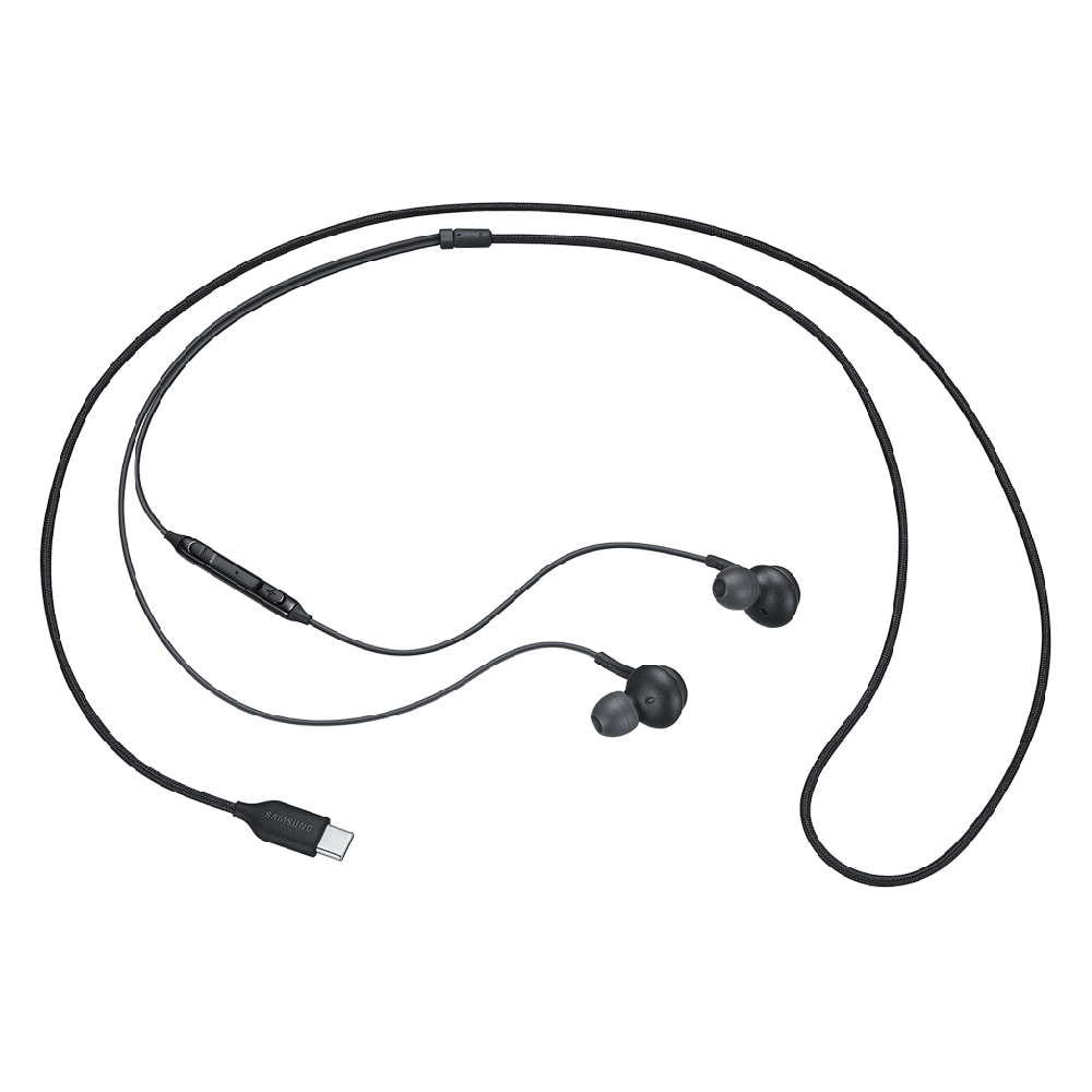 【Samsung 三星】原廠 Type C 耳機 AKG 調校-黑 / EO-IC100 (台灣公司貨)
