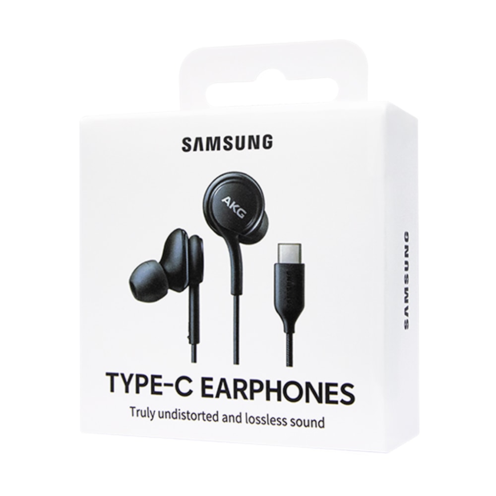 【Samsung 三星】原廠 Type C 耳機 AKG 調校-黑 / EO-IC100 (台灣公司貨)