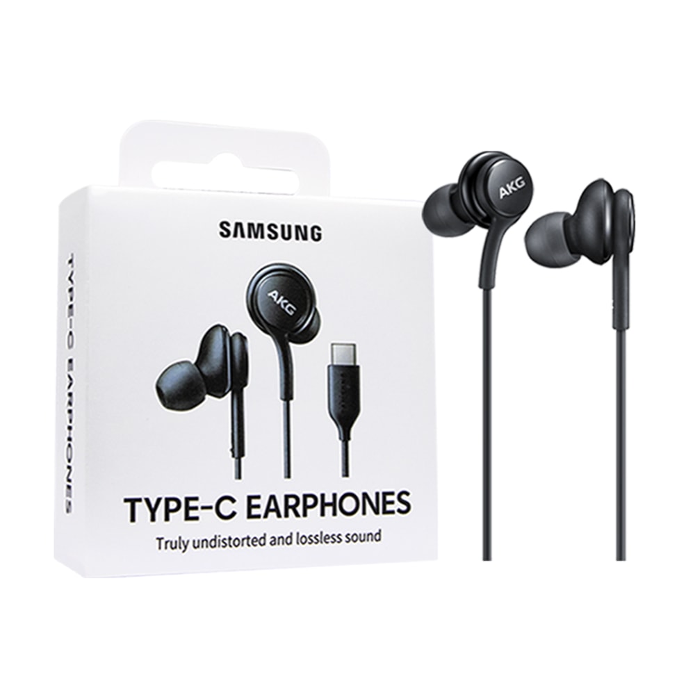 【Samsung 三星】原廠S25 S24系列 AKG Type C耳機 EO-IC100 / 黑 (盒裝公司貨)