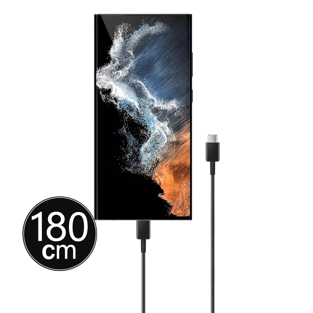 【Samsung 三星】原廠 S25 S24系列 3A,1.8m Type-C to Type-C 線【DX310/盒裝】
