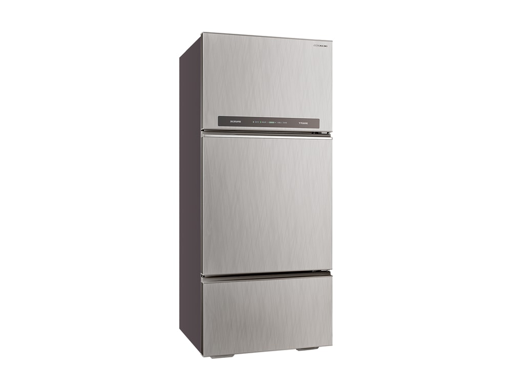 【SANLUX 台灣三洋】528L 一級變頻三門冰箱 SR-C528CV1A 光耀銀
